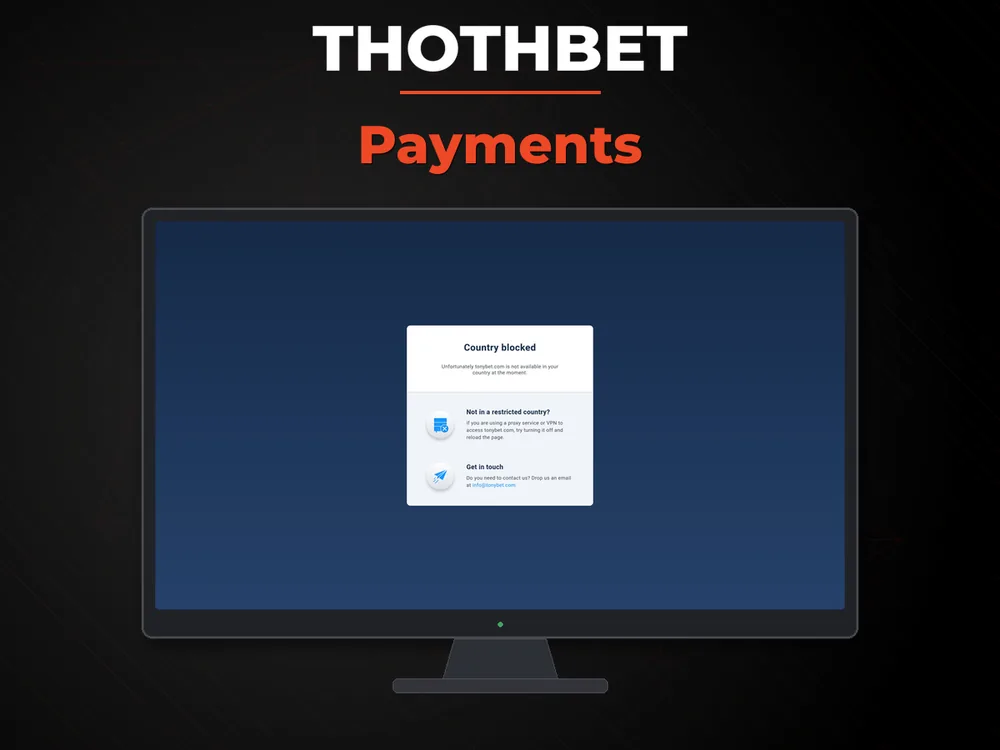 Thothbet - Payments