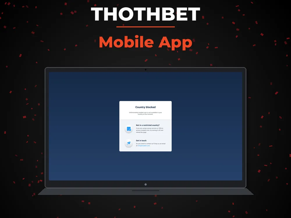 Thothbet - Mobile App