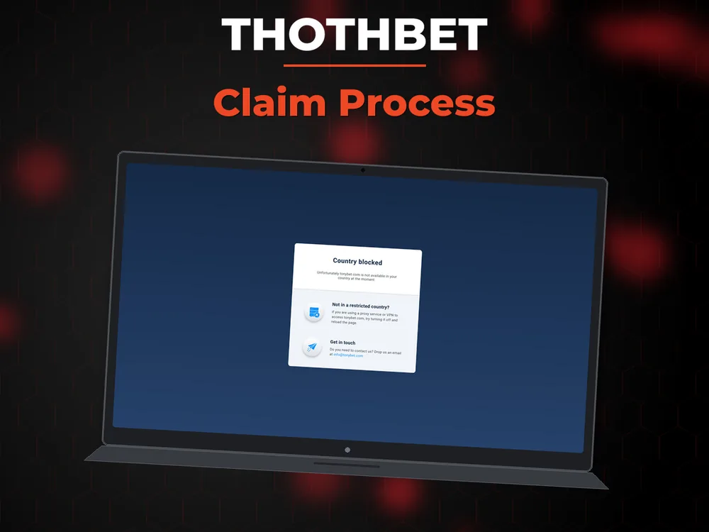 Thothbet - Claim Process