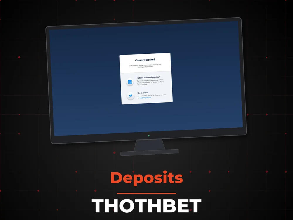 Thothbet - Deposits