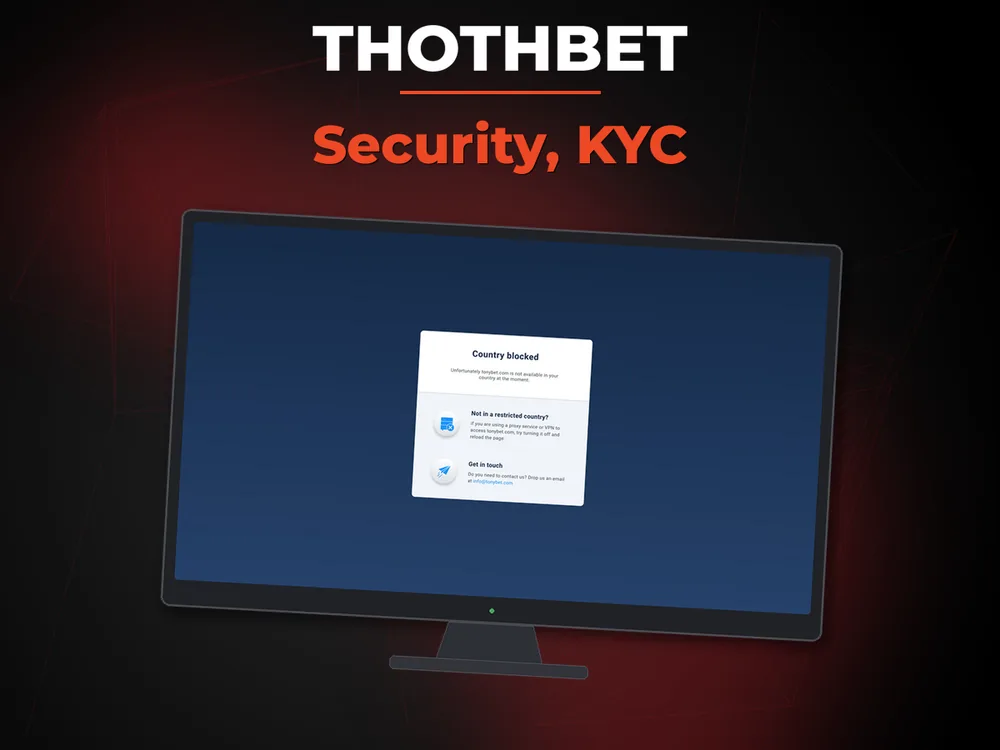 Thothbet - Security, KYC