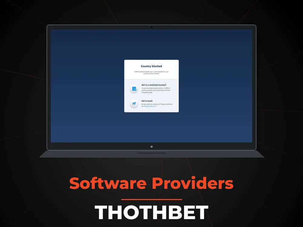 Thothbet - Software Providers